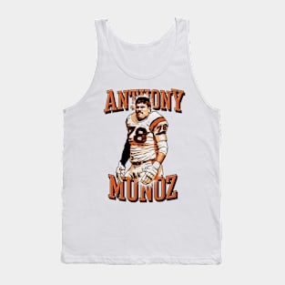 Anthony Munoz Cincinnati Serif Tank Top